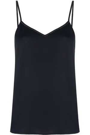 Fabiana Filippi Top smanicato con scollo a V