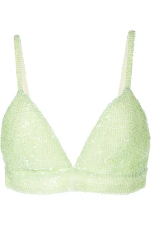 ROSETTA GETTY Bralette con paillettes