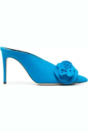 Victoria Beckham Mules con applicazione a fiori 105mm