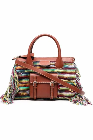 Chloé Borsa tote con frange