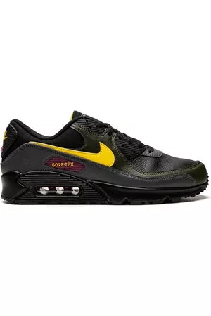 Nike Uomo Sneakers - Sneakers Air Max 90 Gore-Tex Black Cargo Khaki - Nero