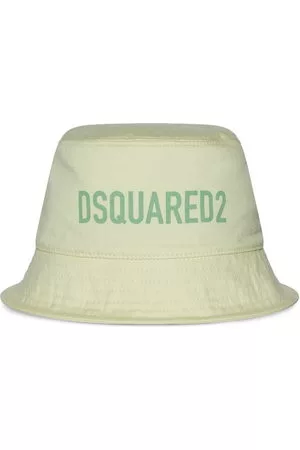 Dsquared2 Uomo Cappello Bucket - Cappello bucket con stampa - Verde