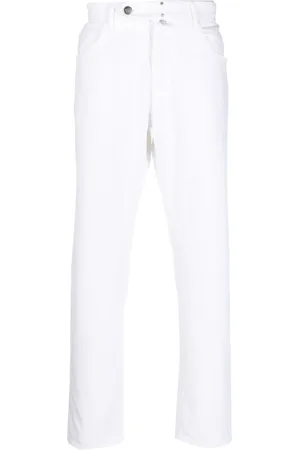Incotex Pantaloni con chiusura decentrata