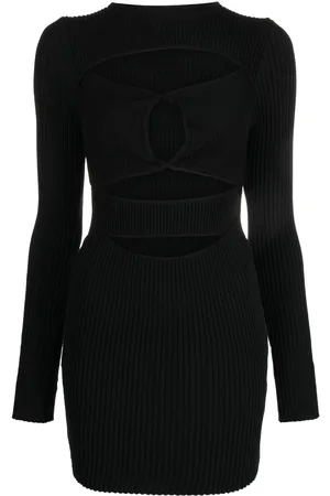 ANDREADAMO Abito a coste con dettaglio cut-out