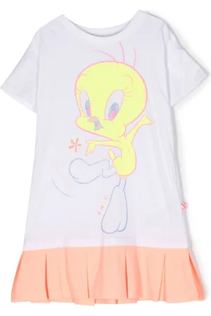 Billieblush Abito con stampa Tweety