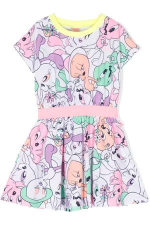 Billieblush Abito con stampa Tweety