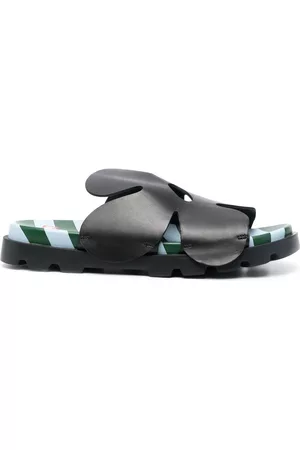 Camper Uomo Sandali - Sandali slides Brutus Twins - Nero