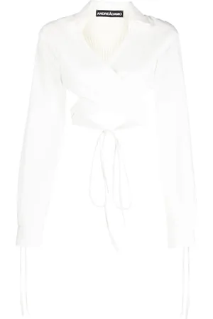 ANDREADAMO Blusa con cintura