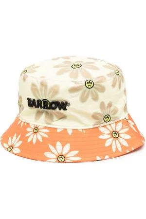 BARROW Cappello Bucket - Cappello bucket a fiori - Giallo
