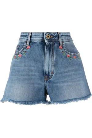 Jacob Cohen Shorts denim a fiori
