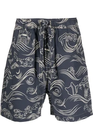 Maharishi Shorts Songkran con stampa grafica