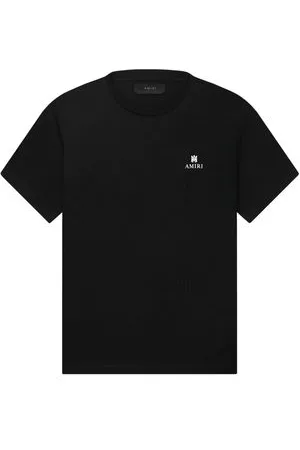 AMIRI Uomo T-shirt - T-shirt con stampa monogramma - Nero