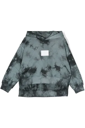 Maison Margiela Felpa con fantasia tie-dye