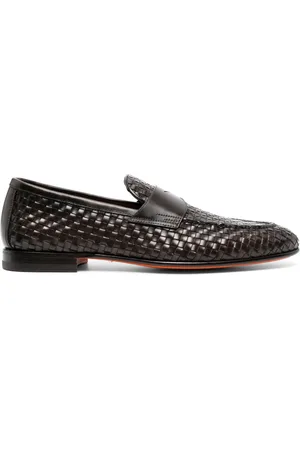 santoni Mocassini intrecciati