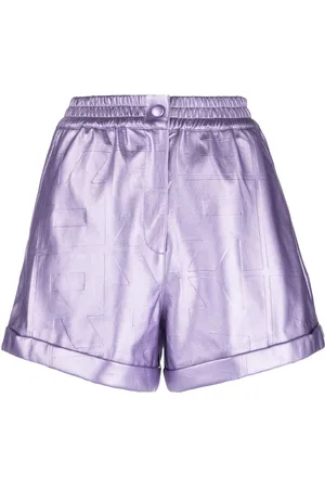 ROTATE Shorts Belina con logo goffrato