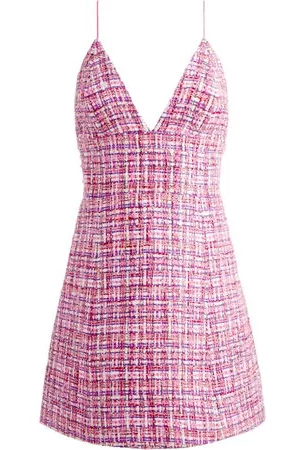 ALICE+OLIVIA Donna Vestiti spalline sottili - Abito Carli con spalline sottili - CANDY/WHITE