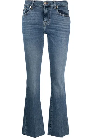 7 for all Mankind Jeans svasati con applicazione