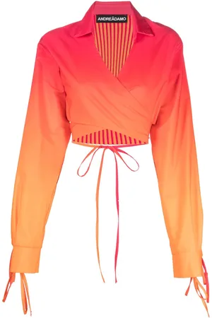 ANDREADAMO Blusa con cintura