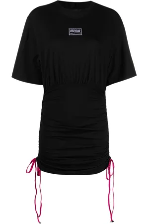VERSACE Abito corto con ruches