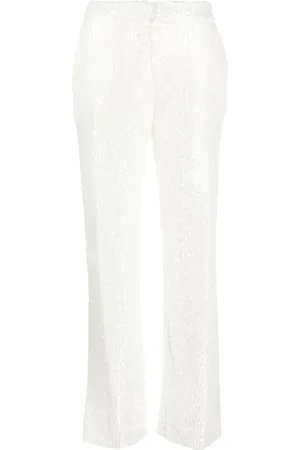 Claudie Pierlot Pantaloni svasati con paillettes