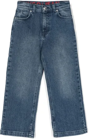 HUGO BOSS Jeans dritti con lavaggio medio