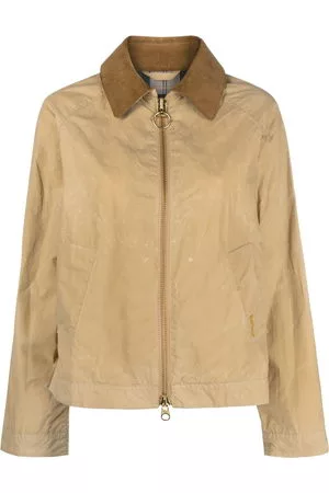 Barbour Giacca con zip Campbell - Marrone