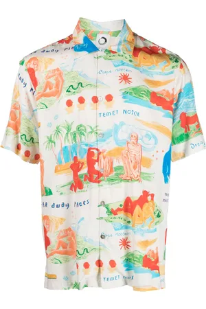 Endless Joy Camicia Far Away Places con stampa