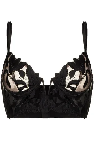 FLEUR DU MAL Reggiseno Lily Embroidery