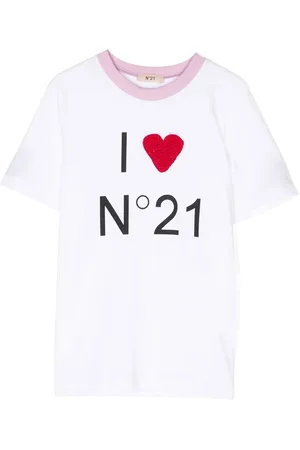 Nº21 T-shirt con stampa