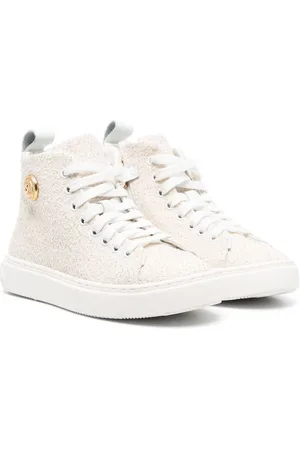 Balmain Sneakers alte con placca logo