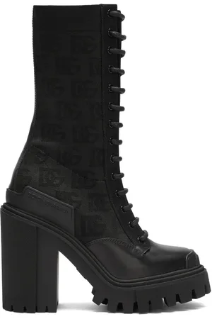 Dolce & Gabbana Stivali con logo DG 90mm
