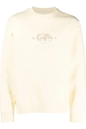 MARTINE ROSE Felpa con ricamo