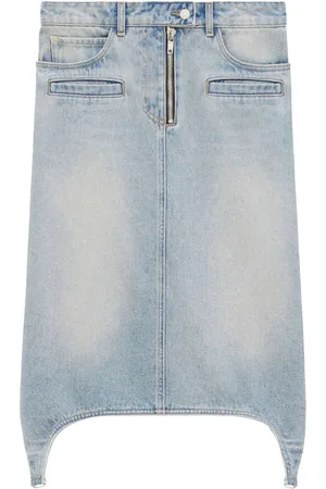 Courrèges Gonna midi denim
