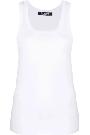 RAF SIMONS Top con applicazione