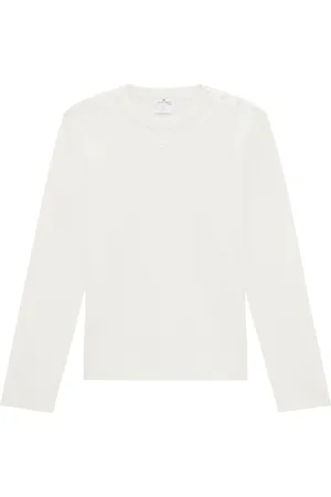 Courrèges Maglione con applicazione logo