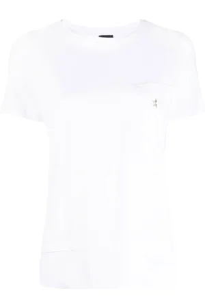 LORENA ANTONIAZZI T-shirt con ricamo