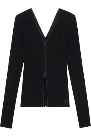 Courrèges Maglione con doppia zip