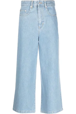 Kenzo Jeans a gamba ampia Sumire crop