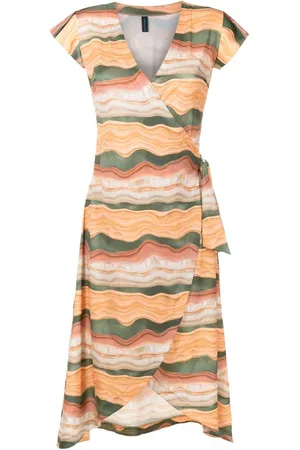 Lygia & Nanny Abito midi con scollo a V