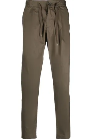 HERNO Pantaloni dritti con coulisse