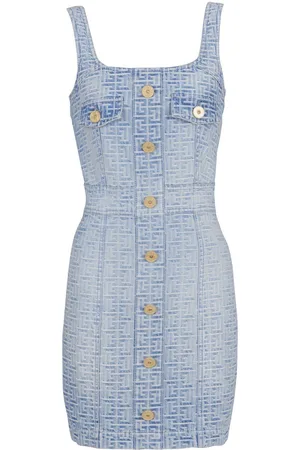 Balmain Abito con monogramma