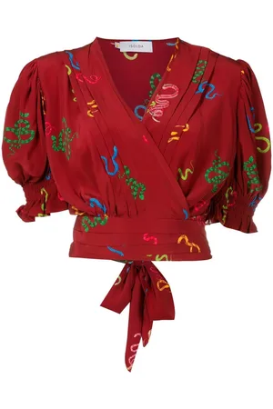 Isolda Blusa Lena con stampa