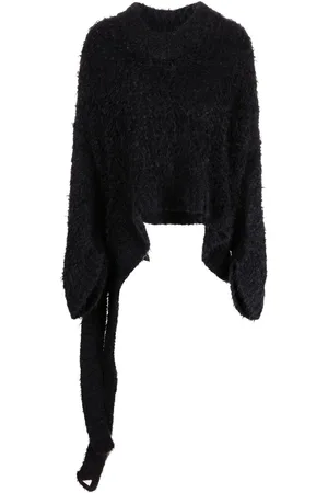 The Attico Maglione traforato con scollo a V
