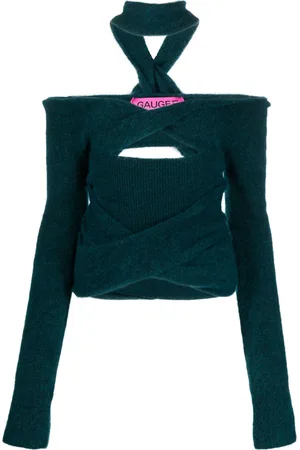 GAUGE81 Top a coste con dettaglio cut-out