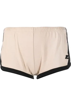 Courrèges Shorts con bordo a contrasto