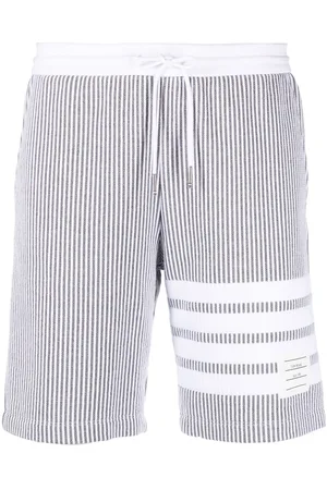 Thom Browne Bermuda a righe con dettaglio a 4 righe