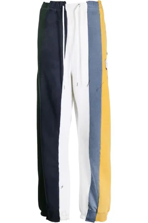 Maison Mihara Yasuhiro Pantaloni sportivi con design color-block