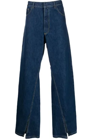 Bianca Saunders Jeans a gamba ampia