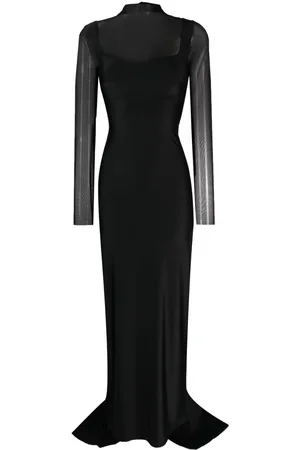 Atu Body Couture Abito da sera semi trasparente