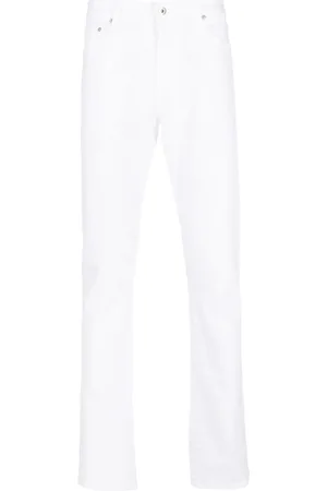AG Jeans Jeans dritti con applicazione logo